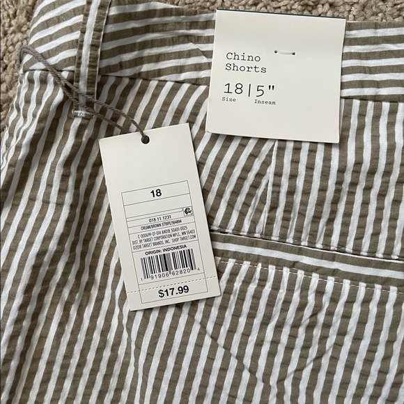 🎯SOLD‼️A New Day seersucker chino shorts-18 - Picture 4 of 10